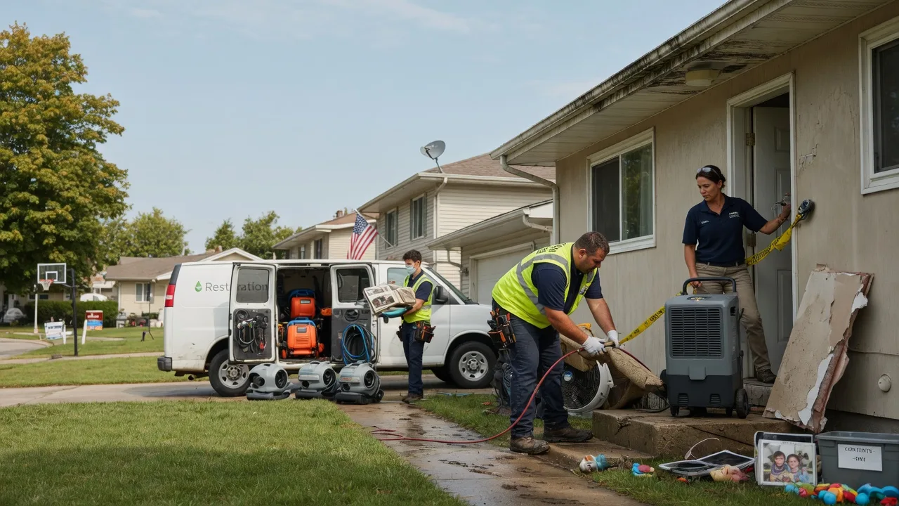 Water Damage Restoration in Port Byron, IL near me